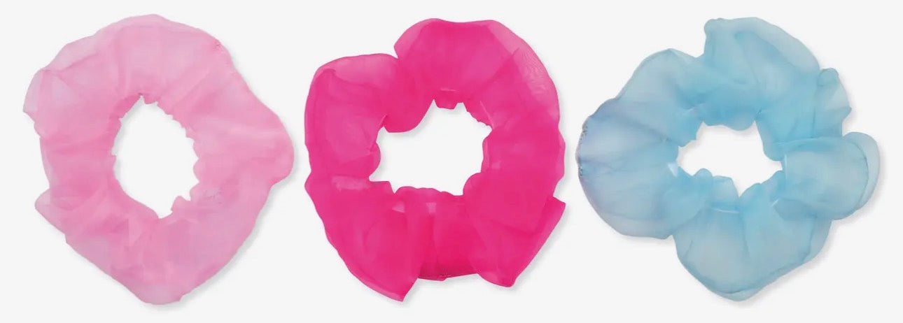 Dance Organza Scrunchie Set