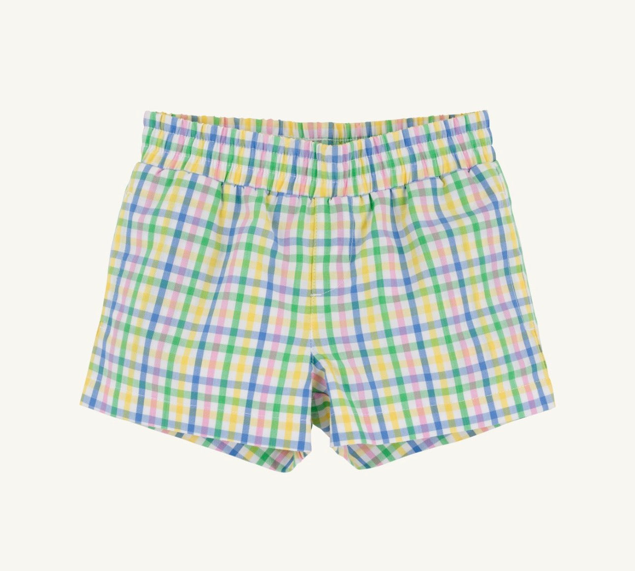 Sheffield Shorts-Primland Plaid/Barbados Blue