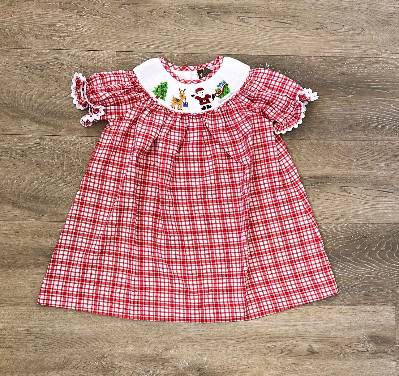 Christmas Eve Smocked Bishop