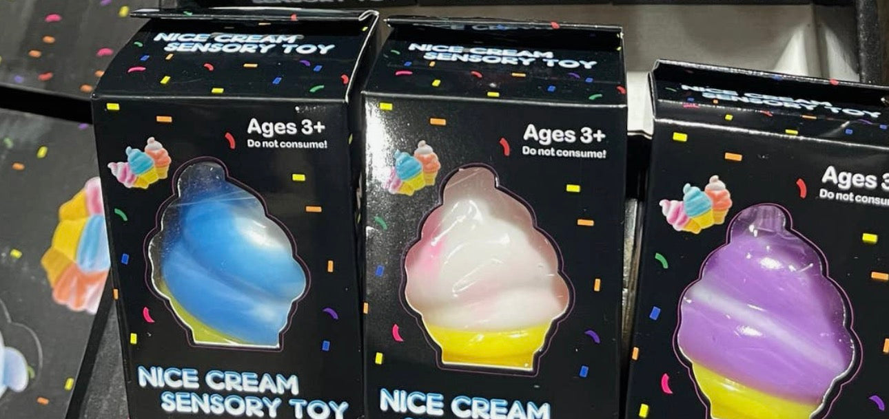 Ice Cream Squeeze Toy