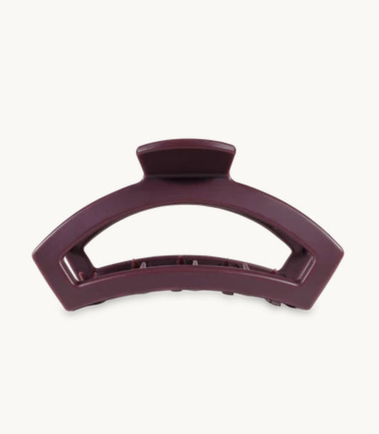 Open Burgundy Bliss Small Hair Clip