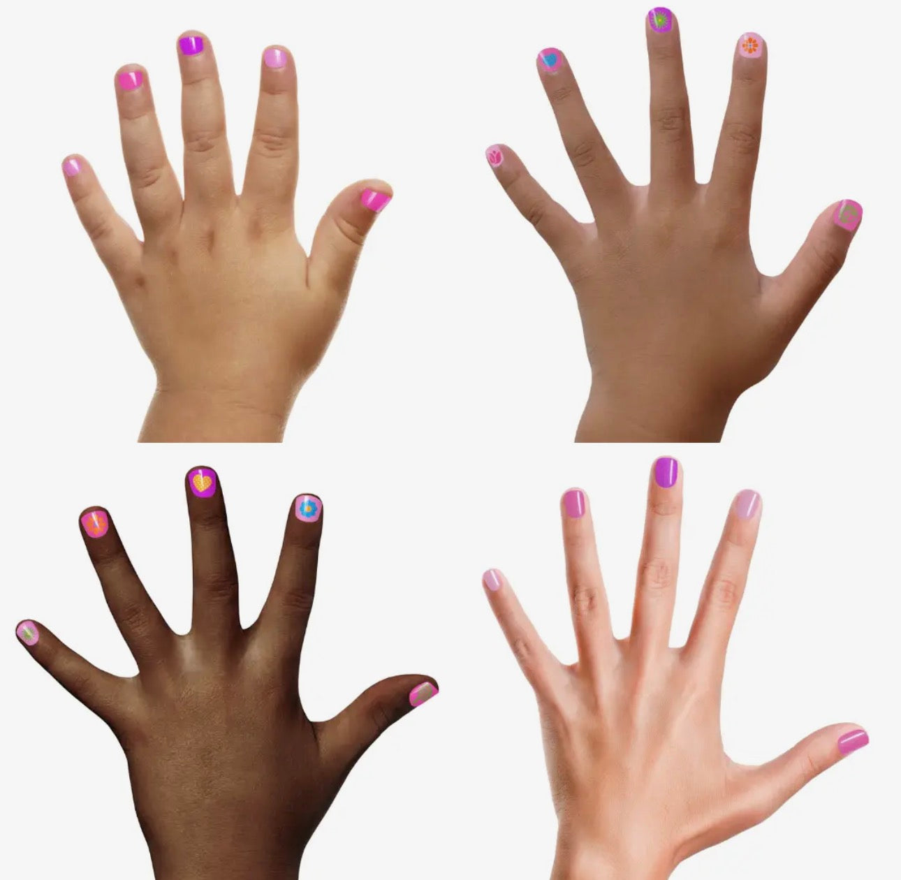 Rainbow Party Polish Set
