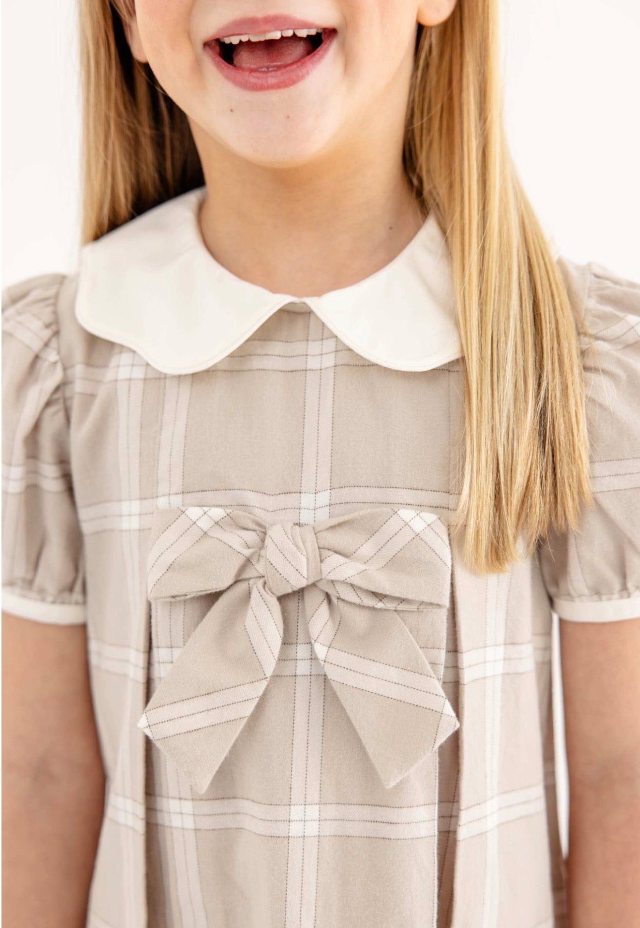 Francene Frock-Thompson Park Plaid/Palmetto Pearl