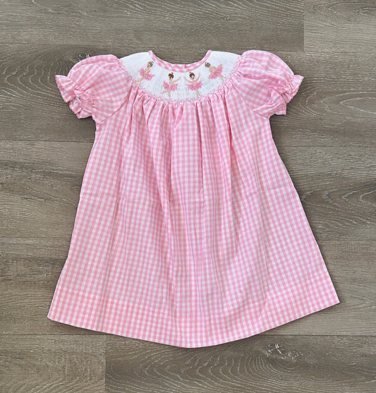 Ballerina Smocked Bishop Dress