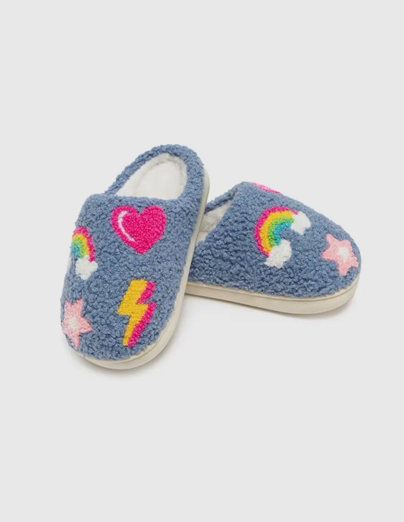 Kids Iconic Symbols Slippers