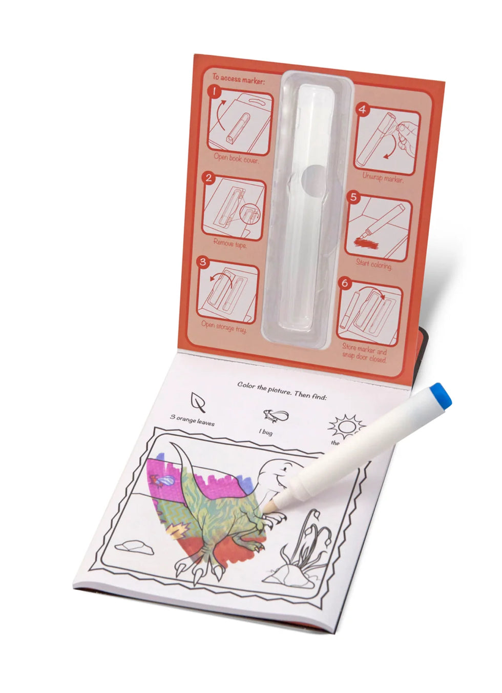 On the Go ColorBlast Color Reveal Pad – Dinosaur