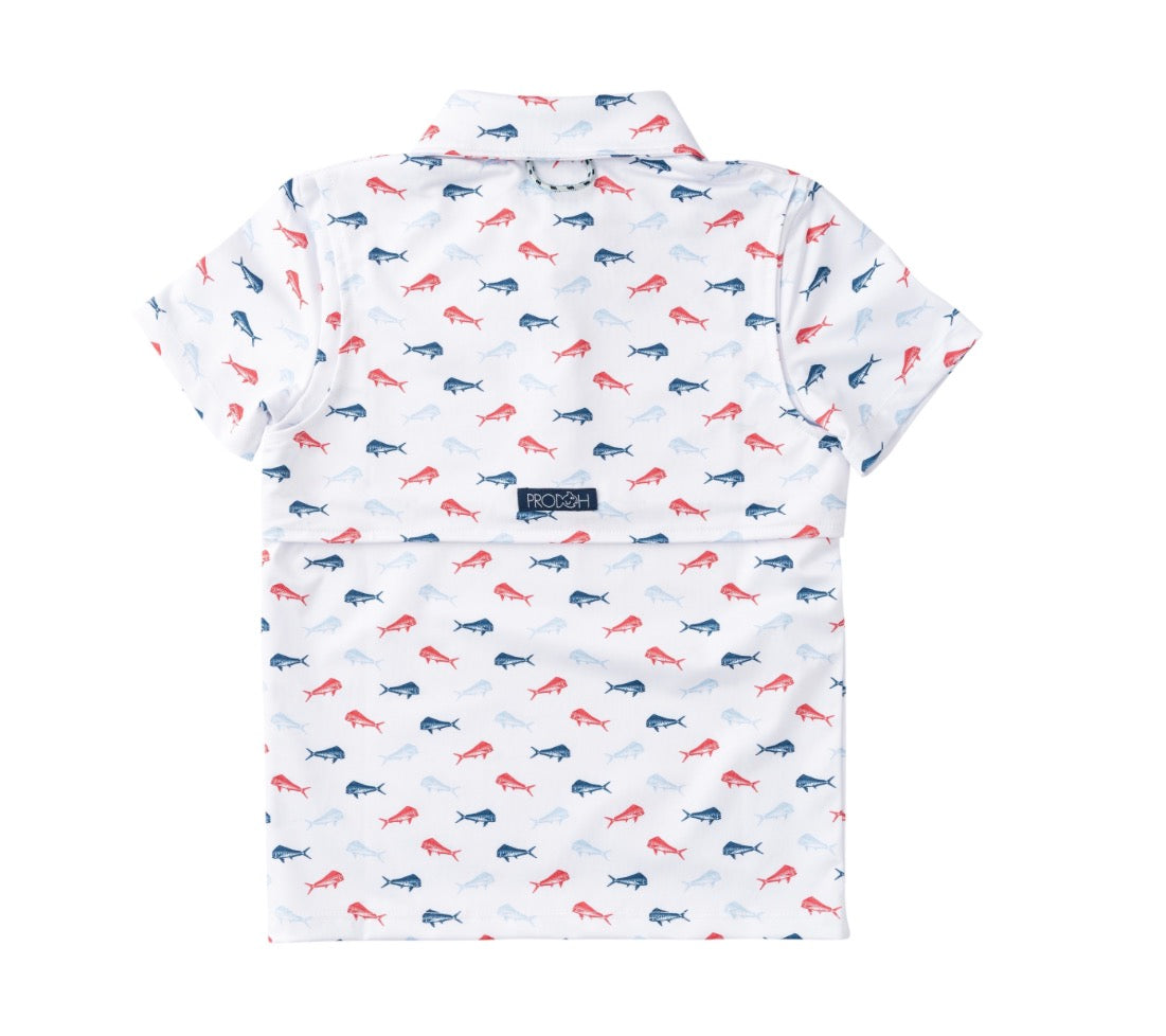 Boys' Short Sleeve Pro Performance Polo