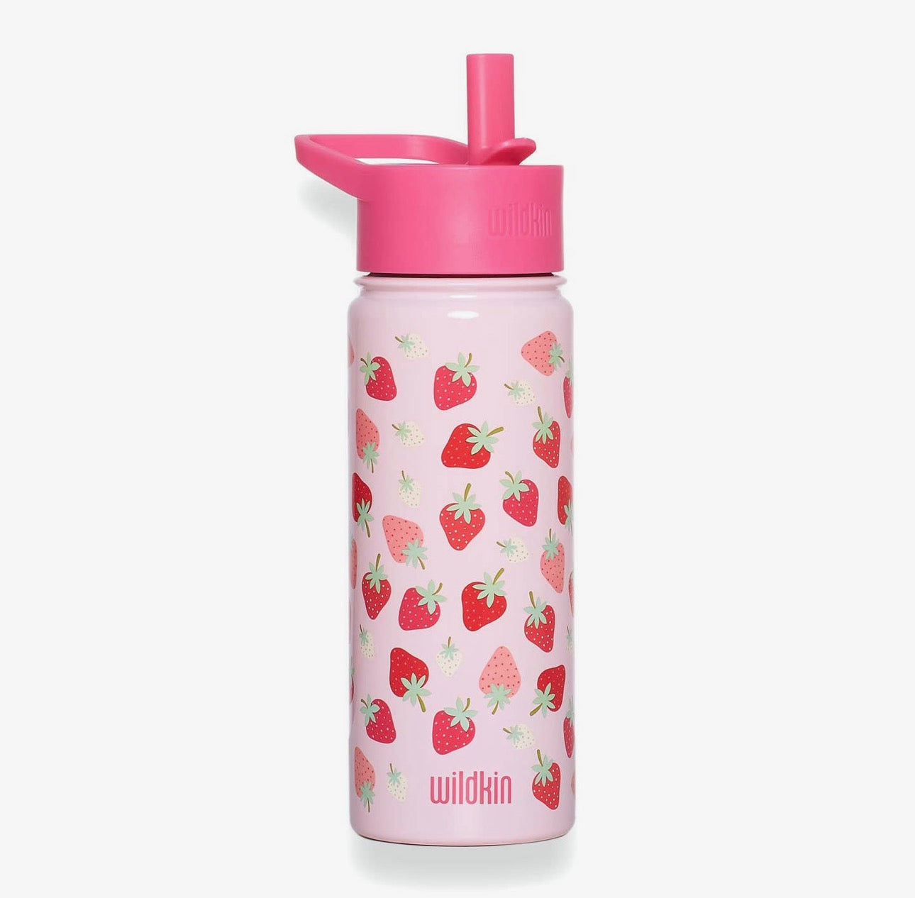 Strawberry Patch 18oz Steel Water Bottle