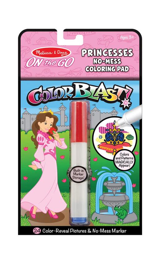 On the Go ColorBlast Color Reveal Pad – Princess