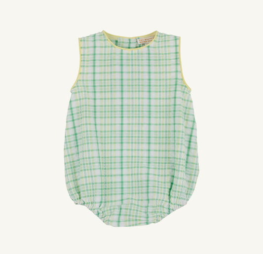 Benjamin Bubble, Seersucker- Gibson Island Green and Lake Worth Yellow Sewanee Seersucker/Lake Worth Yellow