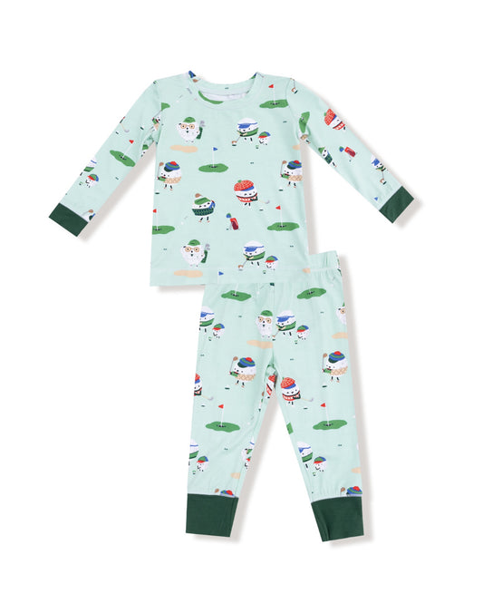 Golf Pros - Green L/A Loungewear Set