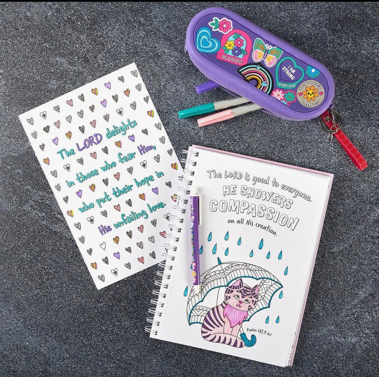 Coloring Book Favorite Bible Verses for Girls