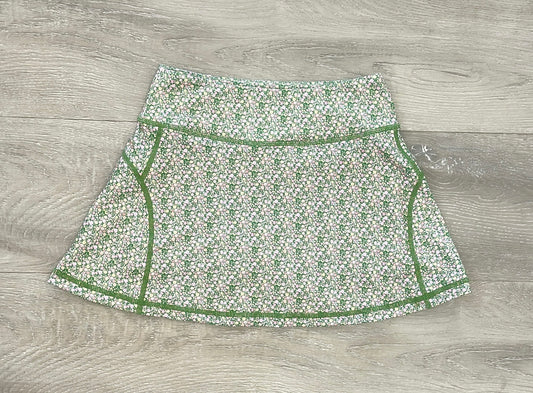 Olive Ditsy Floral Tennis Skort