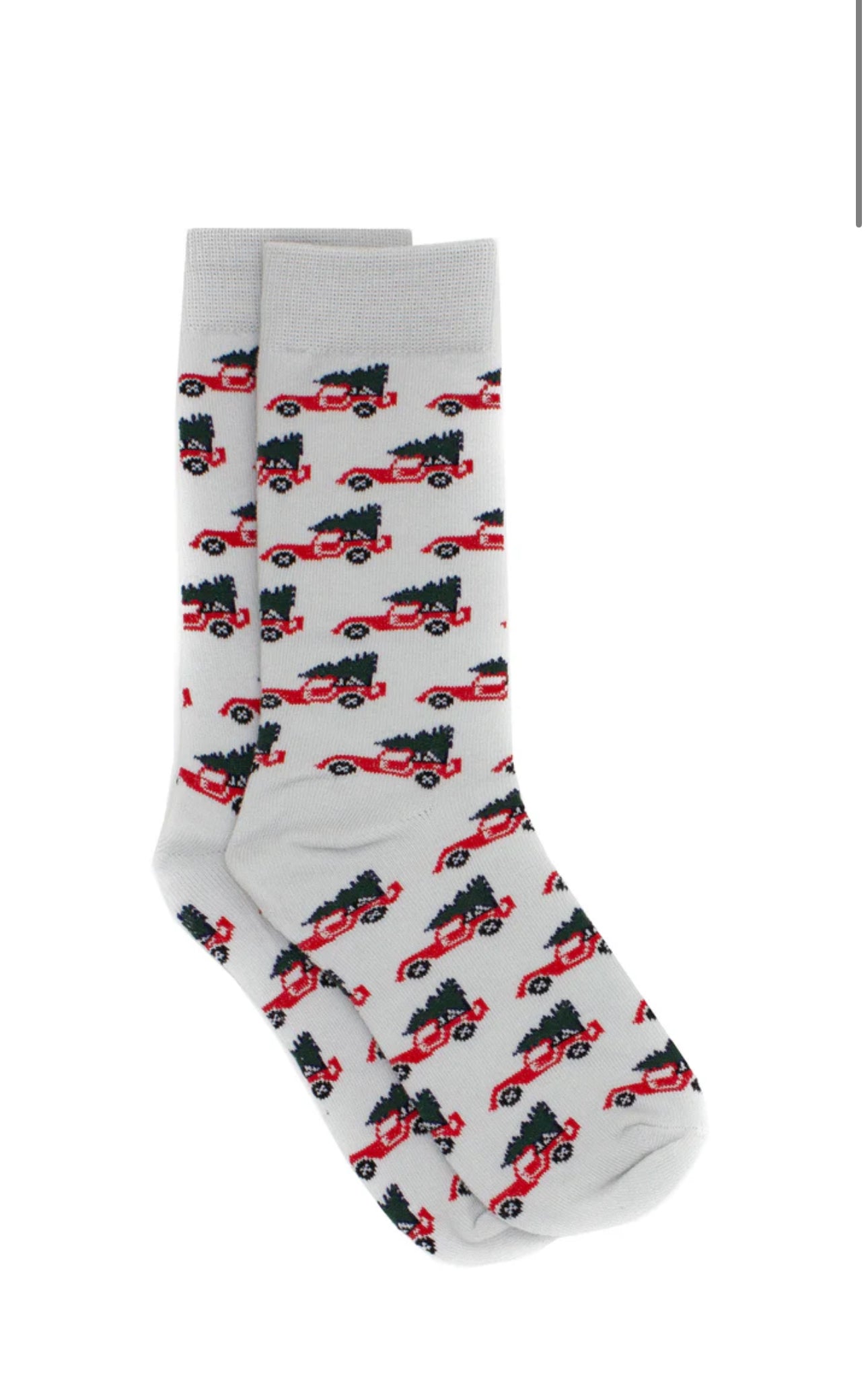 Lucky Duck Socks Christmas Truck