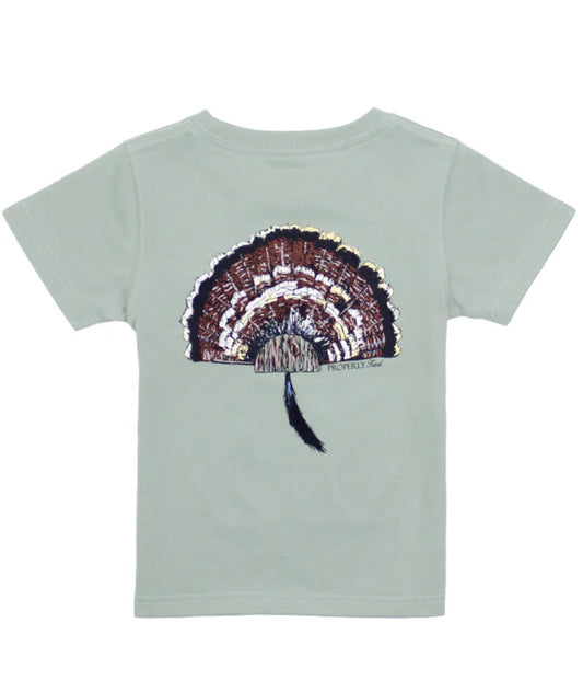 Boys Turkey Mount SS Chrome Grey