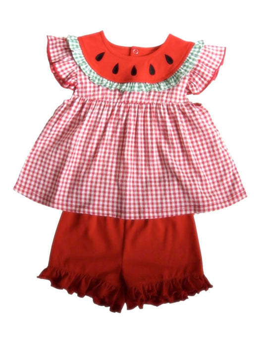 Watermelon Short Set