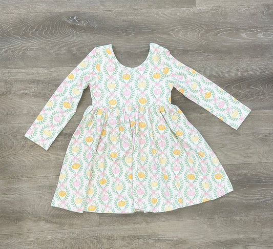 Pumpkin Twirl Dress