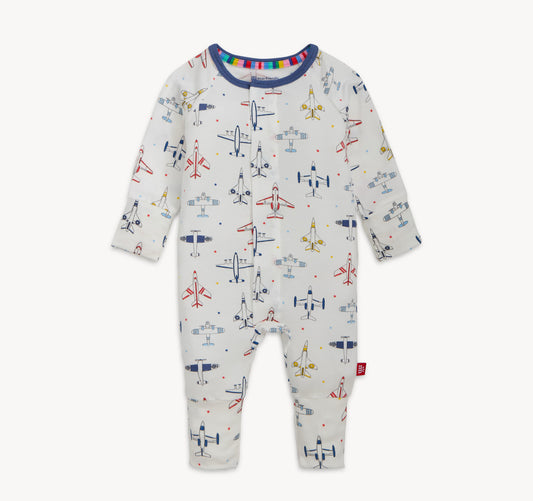 Just Plane Fun Modal Convertible Coverall