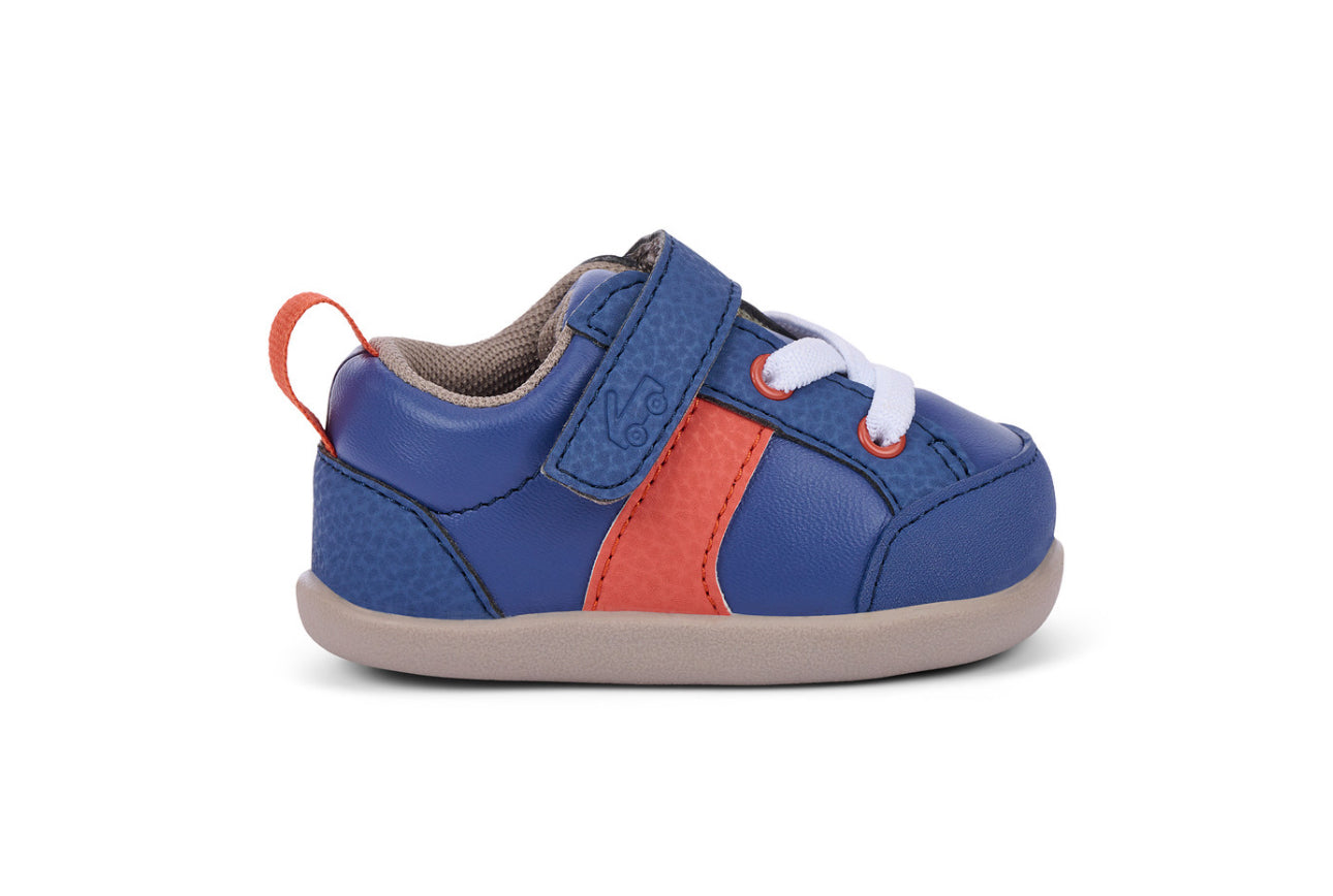 Connor Mini Navy/Orange- First Walkers