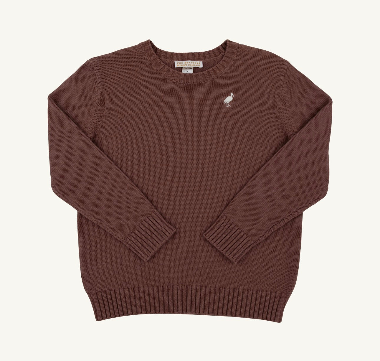 Isaac’s Sweater-Gray Bay Brown/Palmetto Pearl