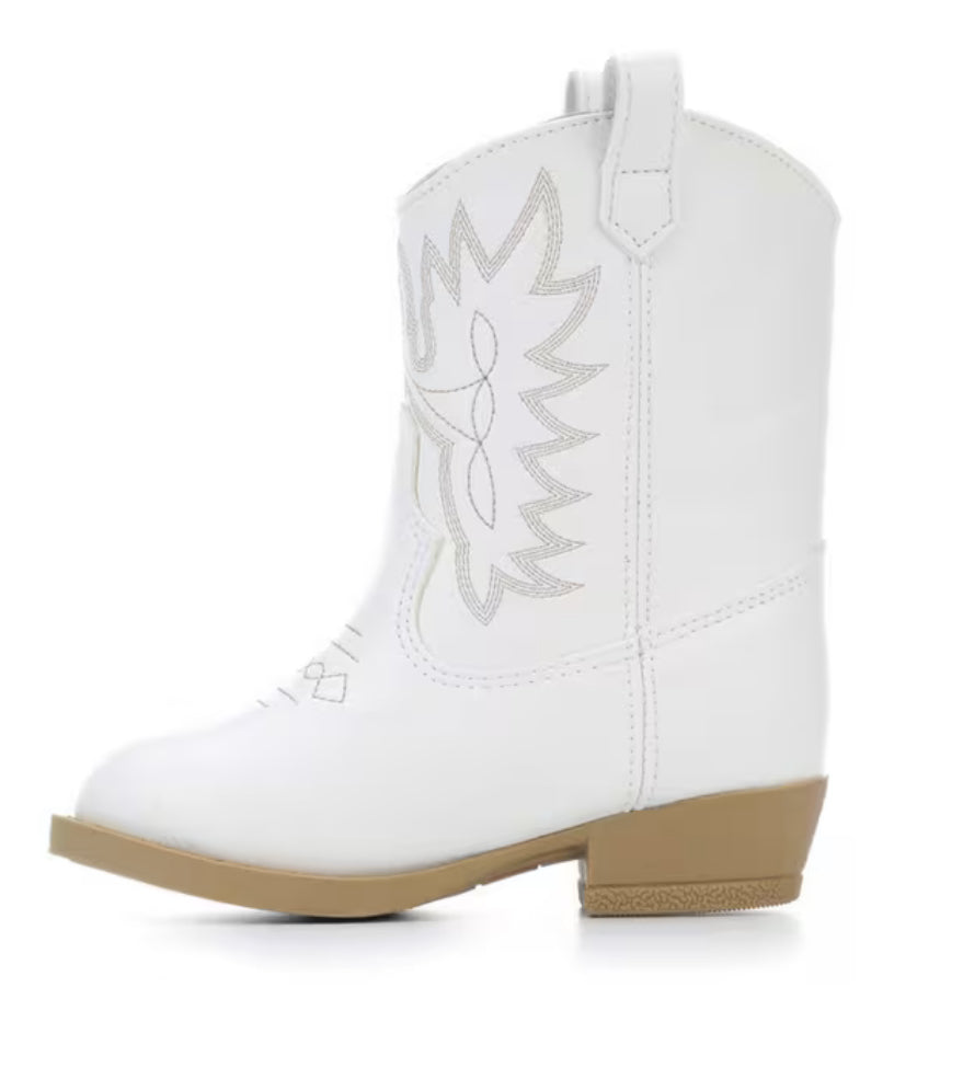 White Cowboy Boots