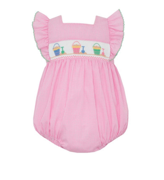 SAND PAILS GIRL´S - Pink Check Girl's Sunbubble