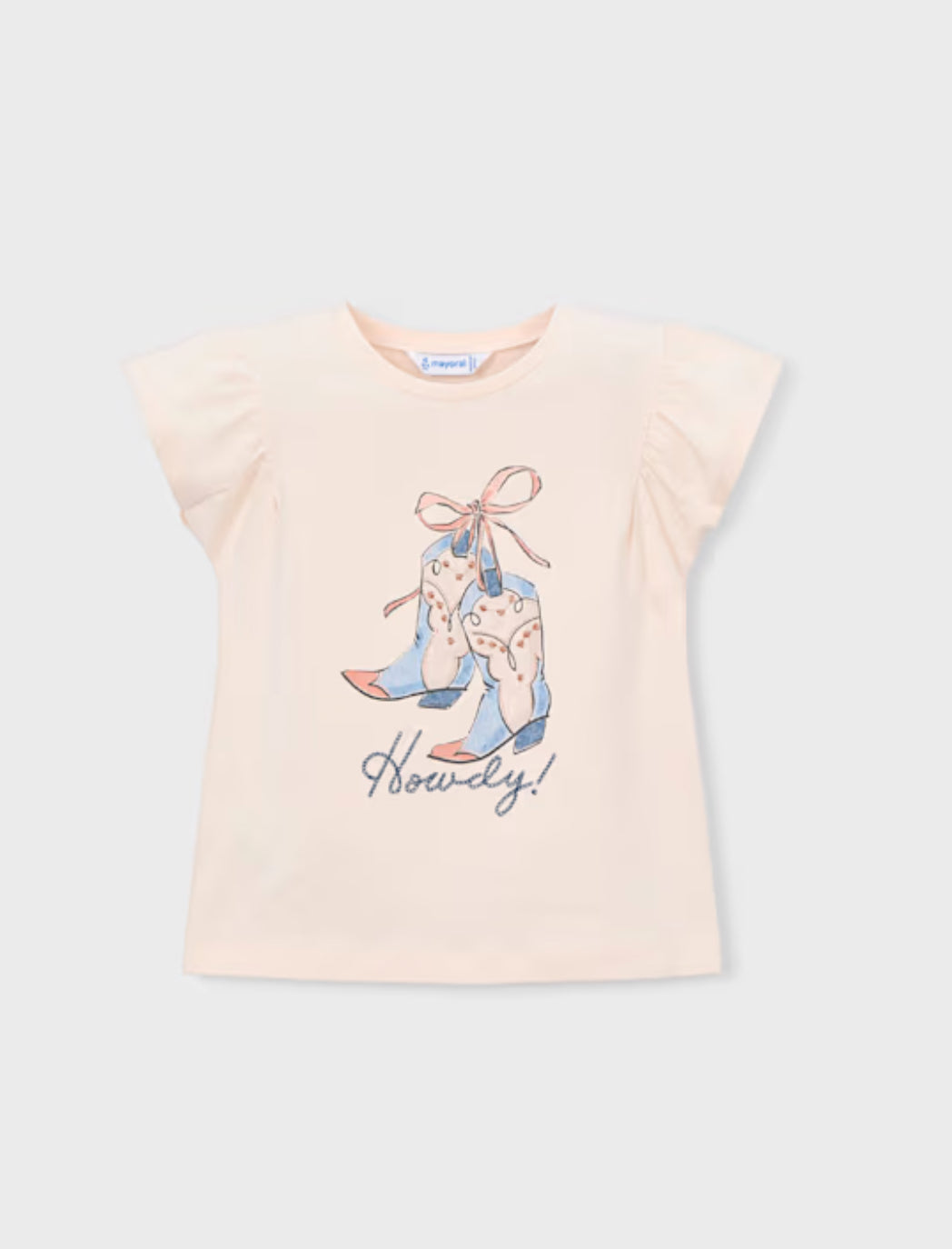 Girl T-shirt-Howdy