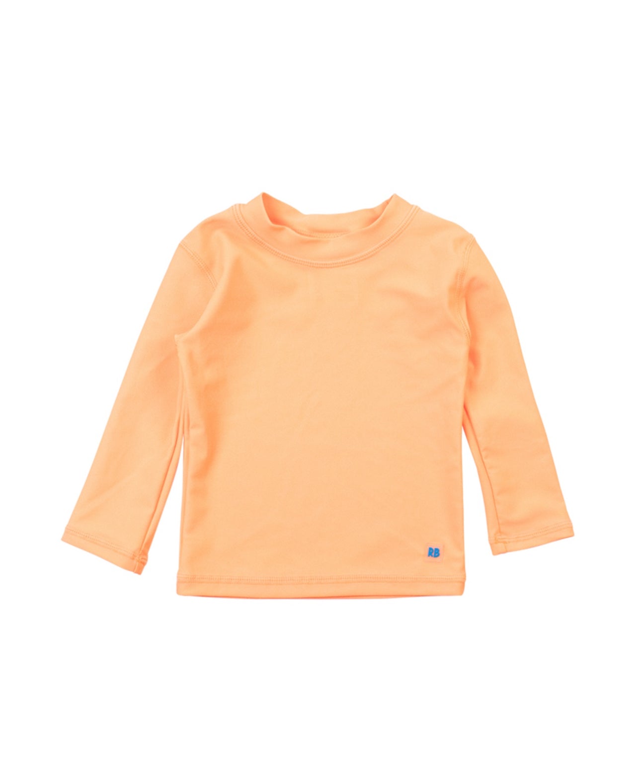 Long Sleeve Rash Guard- Neon Orange