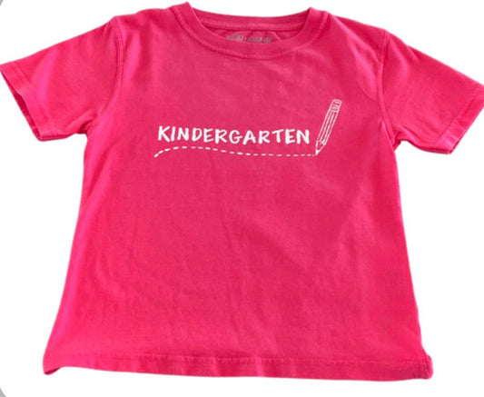 SS Pink Kindergarten T-Shirt