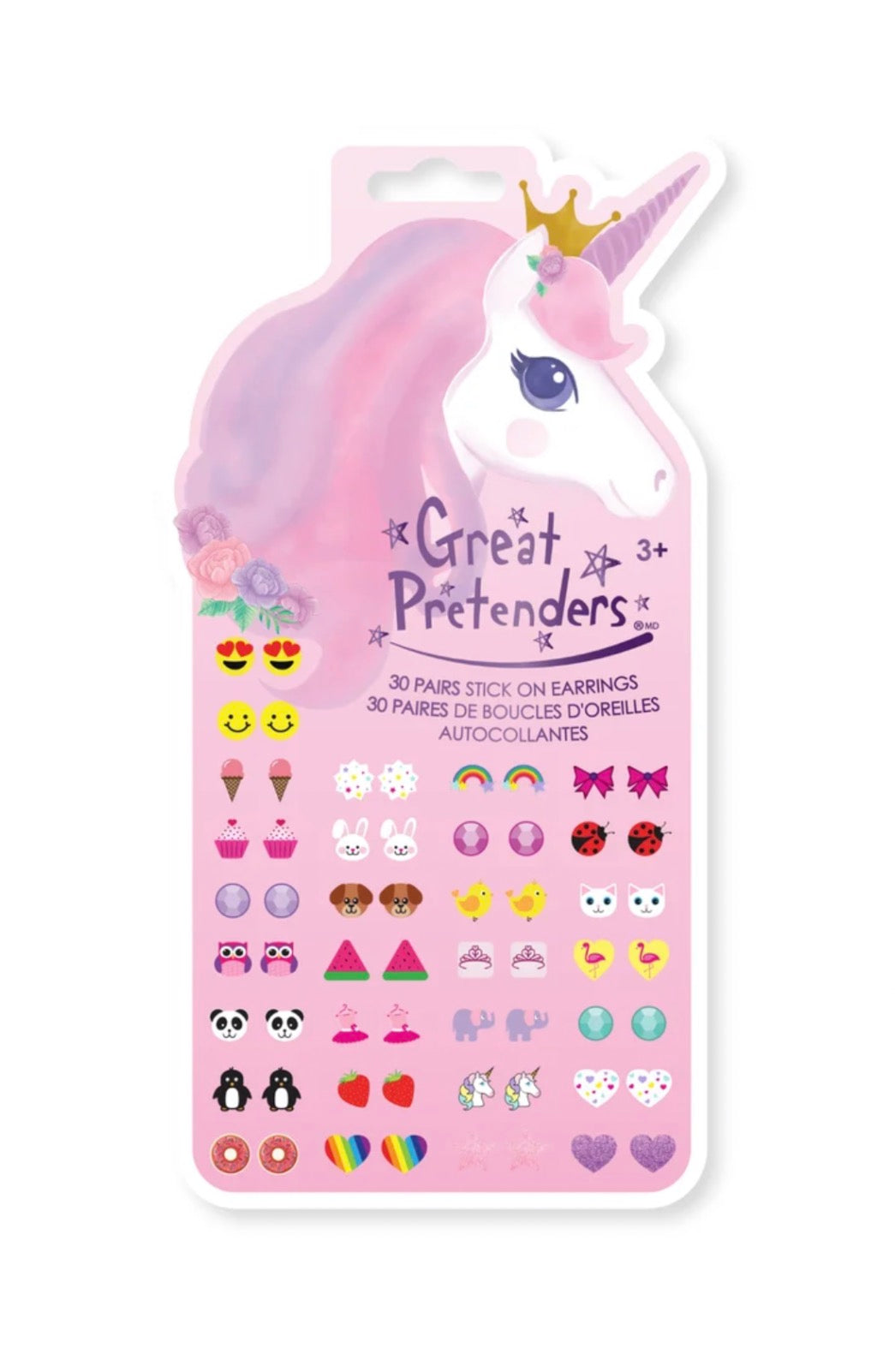 Unicorn Stick on Earrings