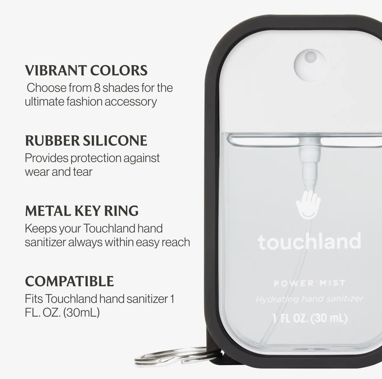 Jet Black Hand Mist Case