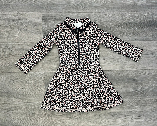 Leopard L/S Tennis Dress