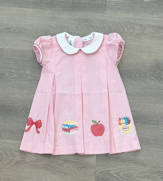 School Embroidered Dress
