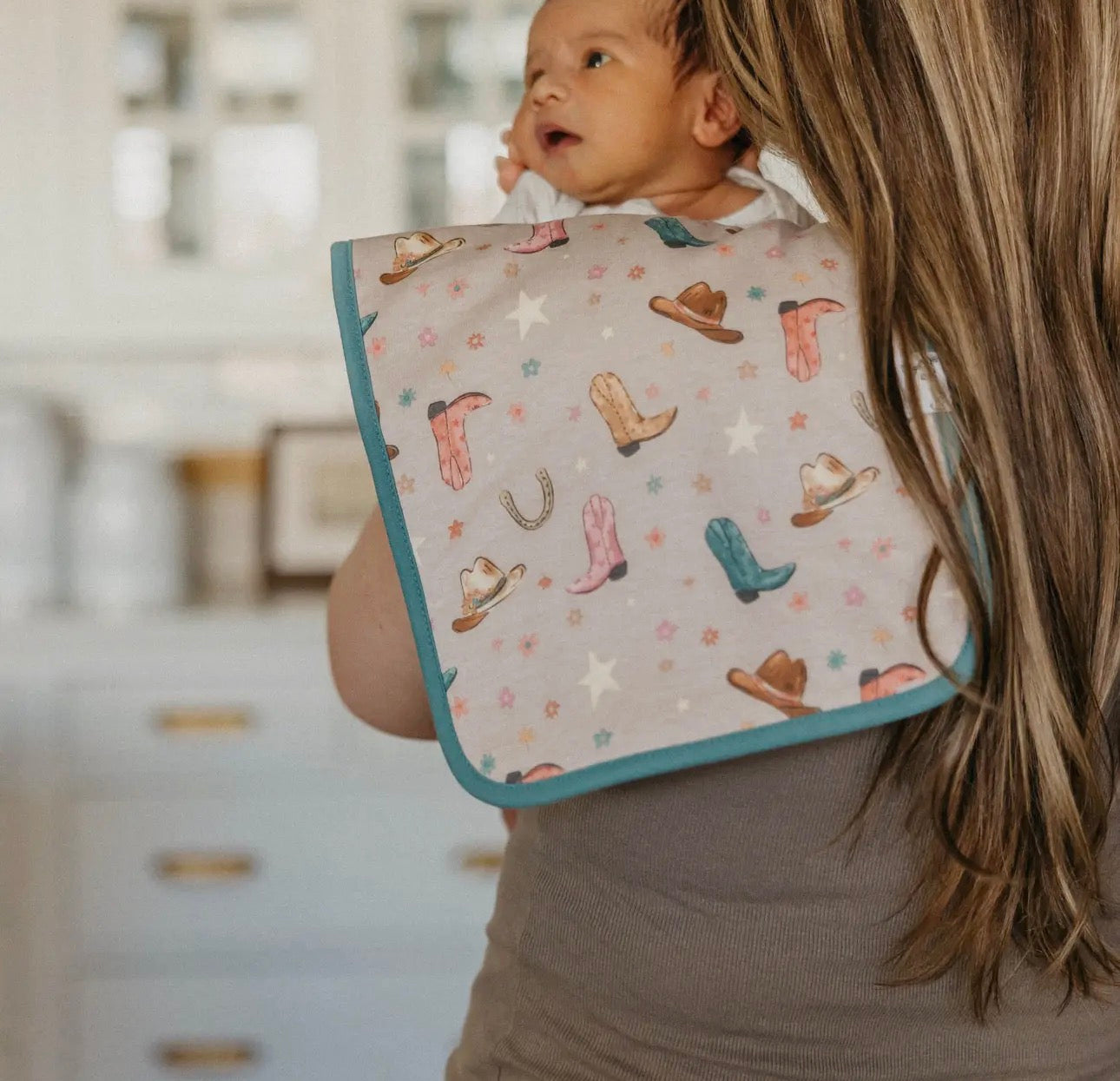 Cheyenne- 3 Pack Premium Burp Cloth