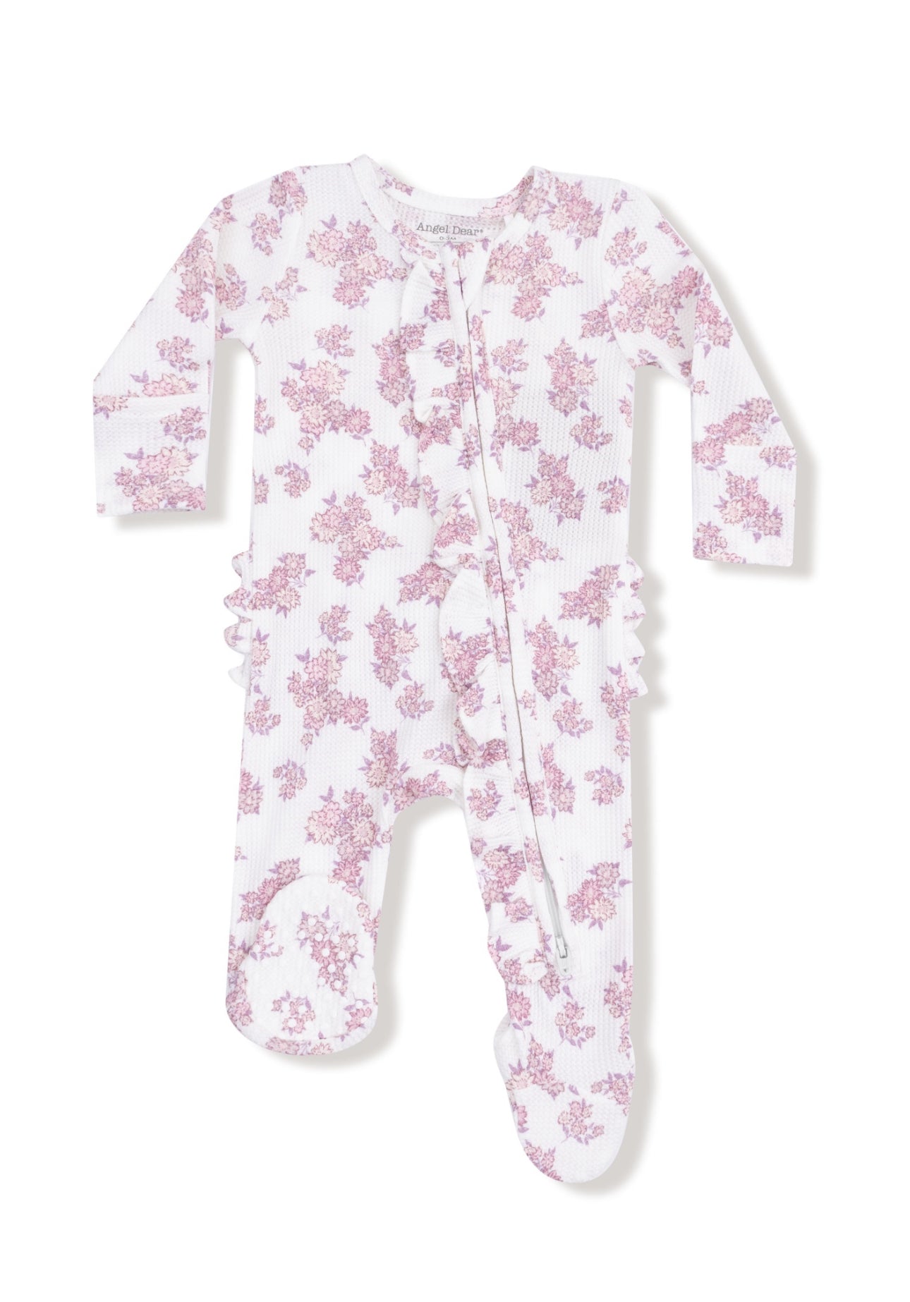 Countryside Coreopsis - 2 Way Ruffle Zipper Footie