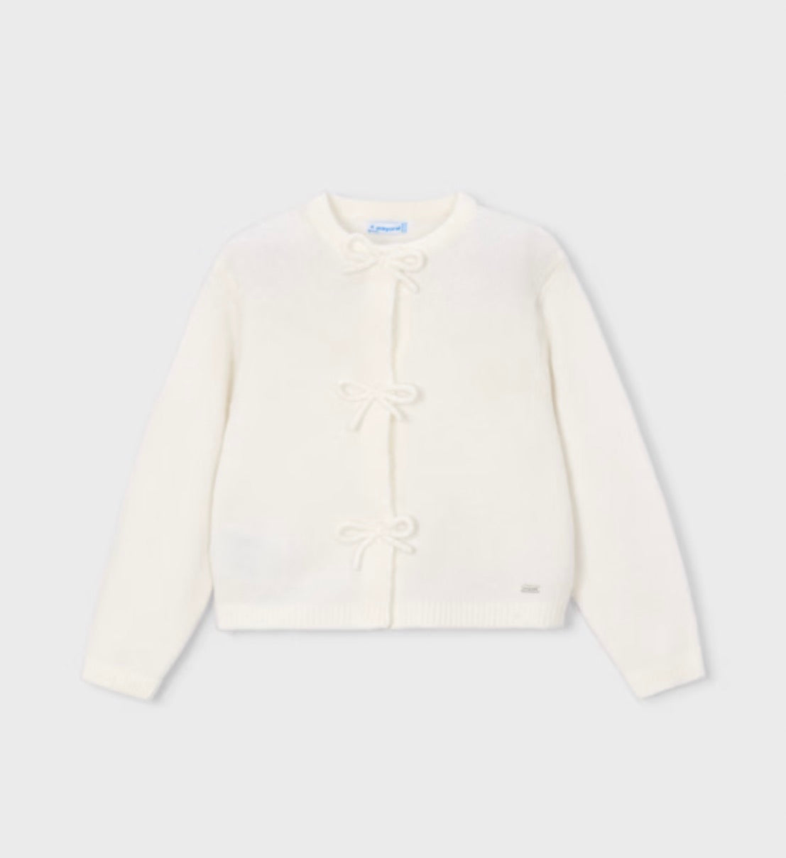Girls Knit Cardigan w/Bows