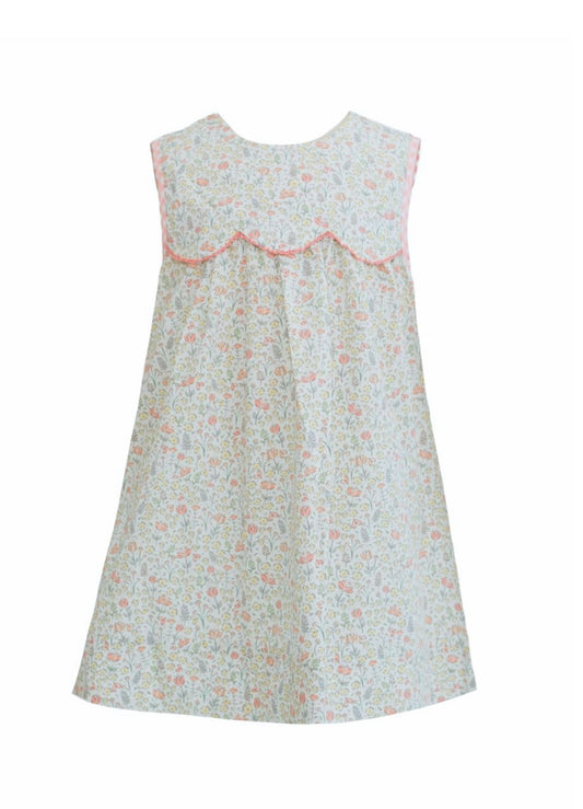 Sophie Wildflower Scallop Dress