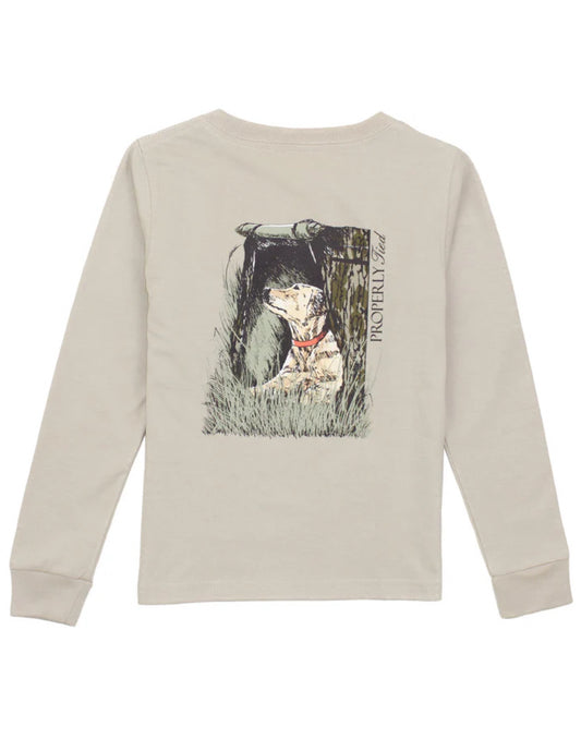 Boys Mossy Oak Lab LS Linen