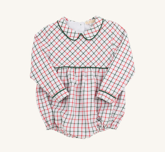 Long Sleeve Bradford Bubble- Old Town Tattersall/Grier Green