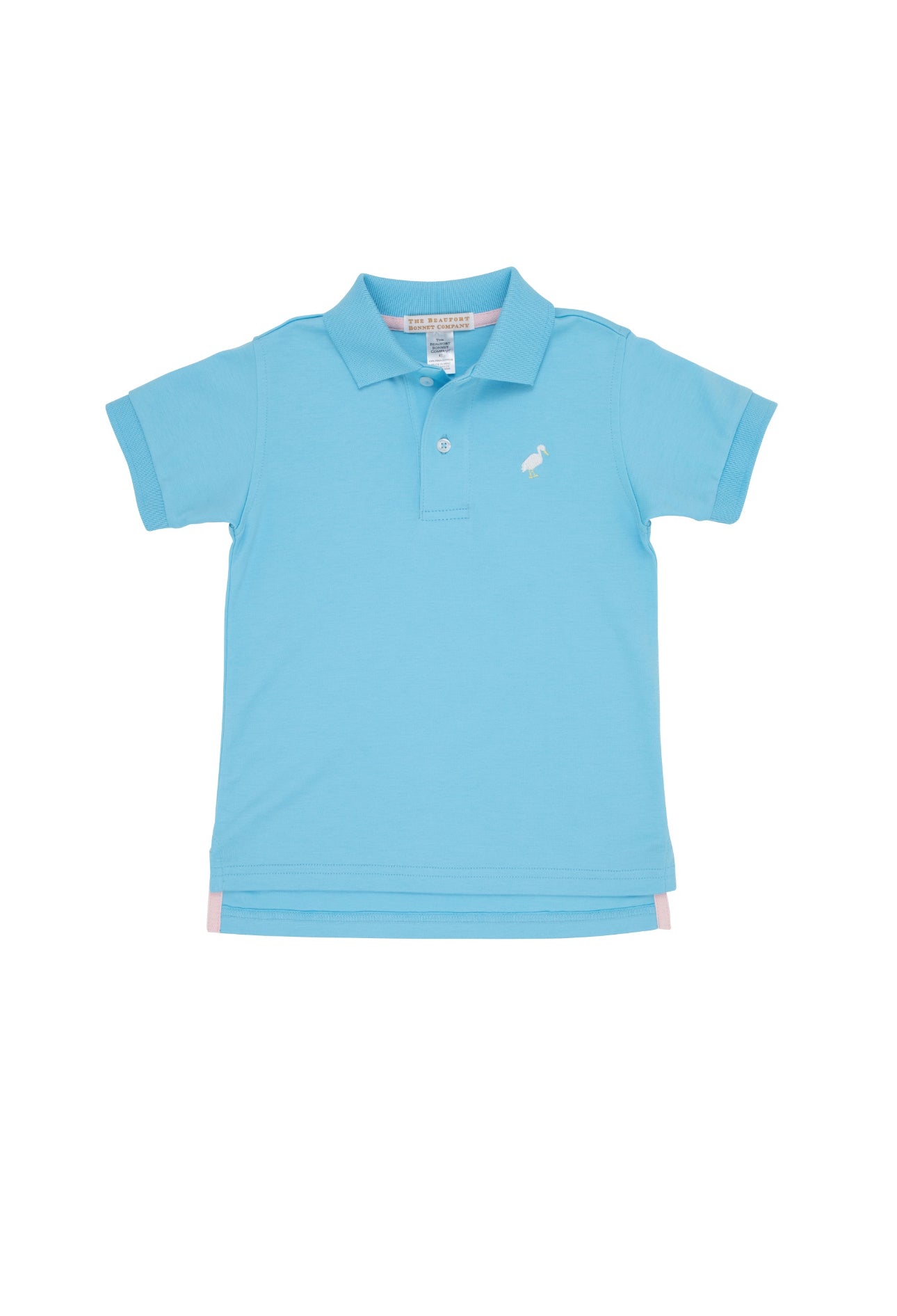 Prim and Proper Polo SS-Pima, Brookline Blue, Multicolor