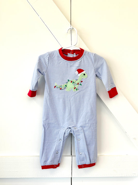 Christmas Dino Romper