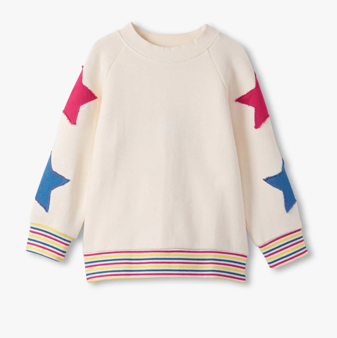 Girls Star Slouchy Pullover