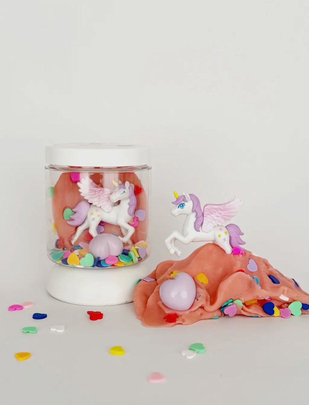 Valentine “It’s Corny” Unicorn Mini Dough To Go (Bubble Gum)