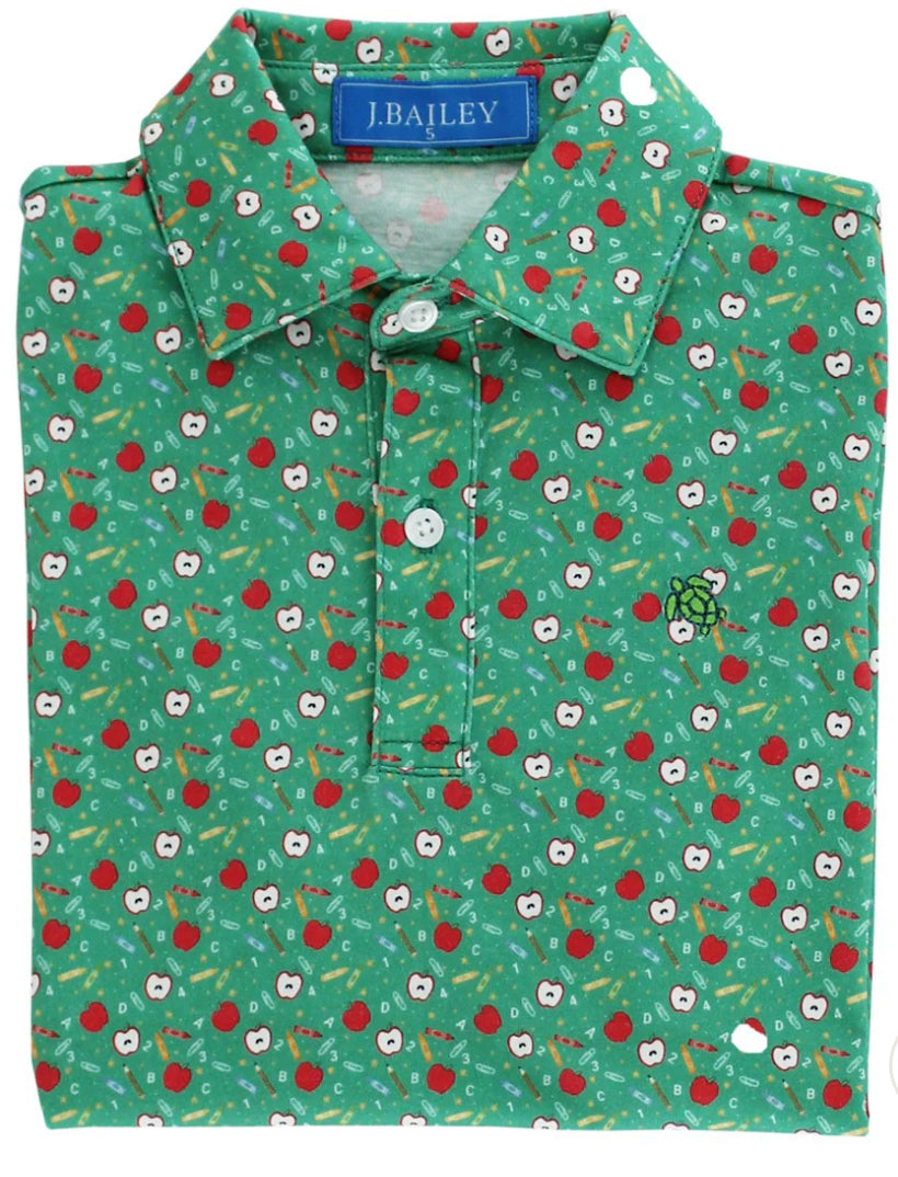 Sport Henry Polo - Back to School on Green