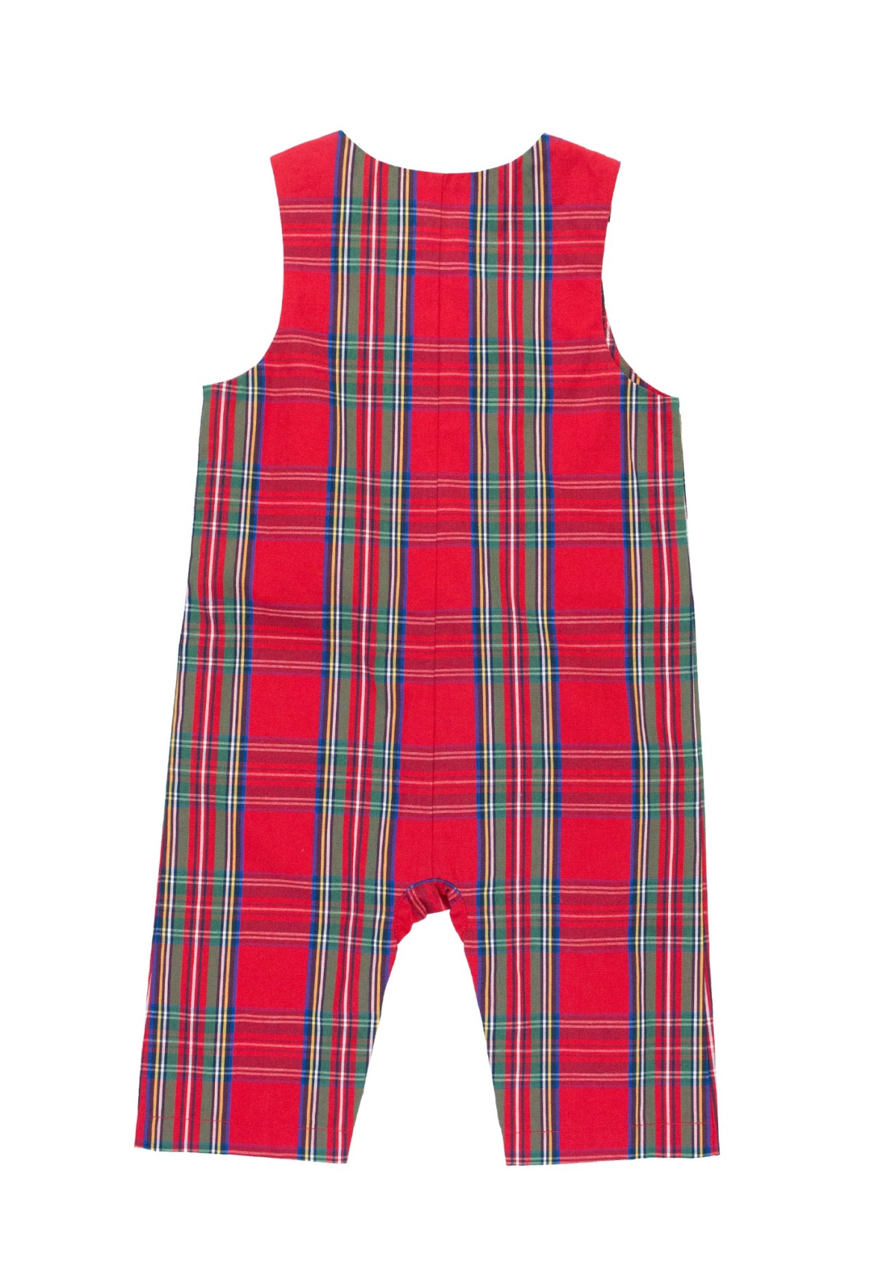 Longall Romper-Tis The Season Plaid