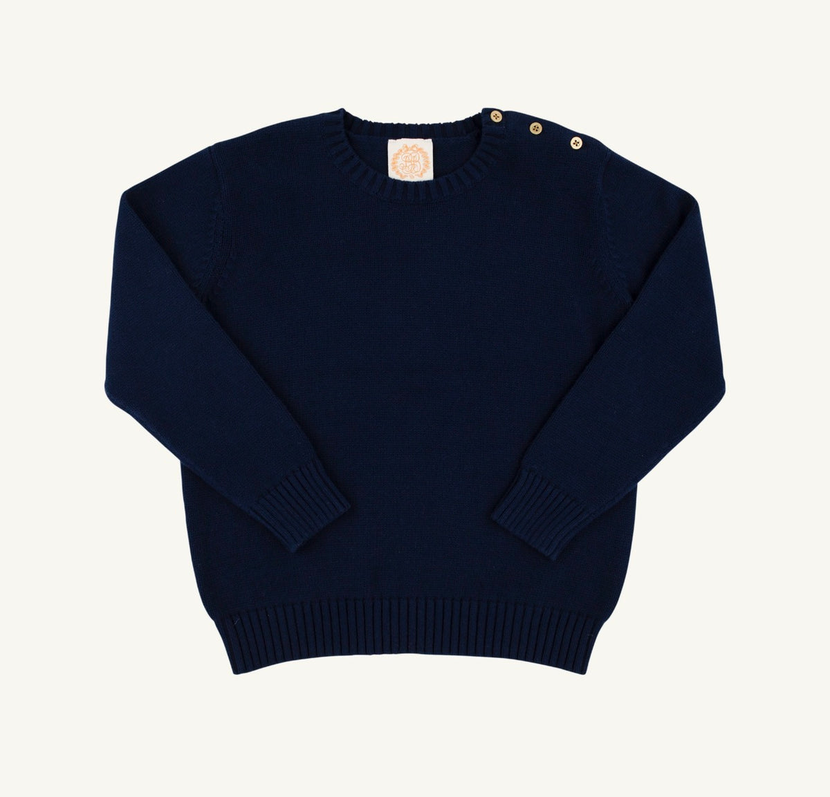 Isabelle’s Sweater -Nantucket Navy/Buttons