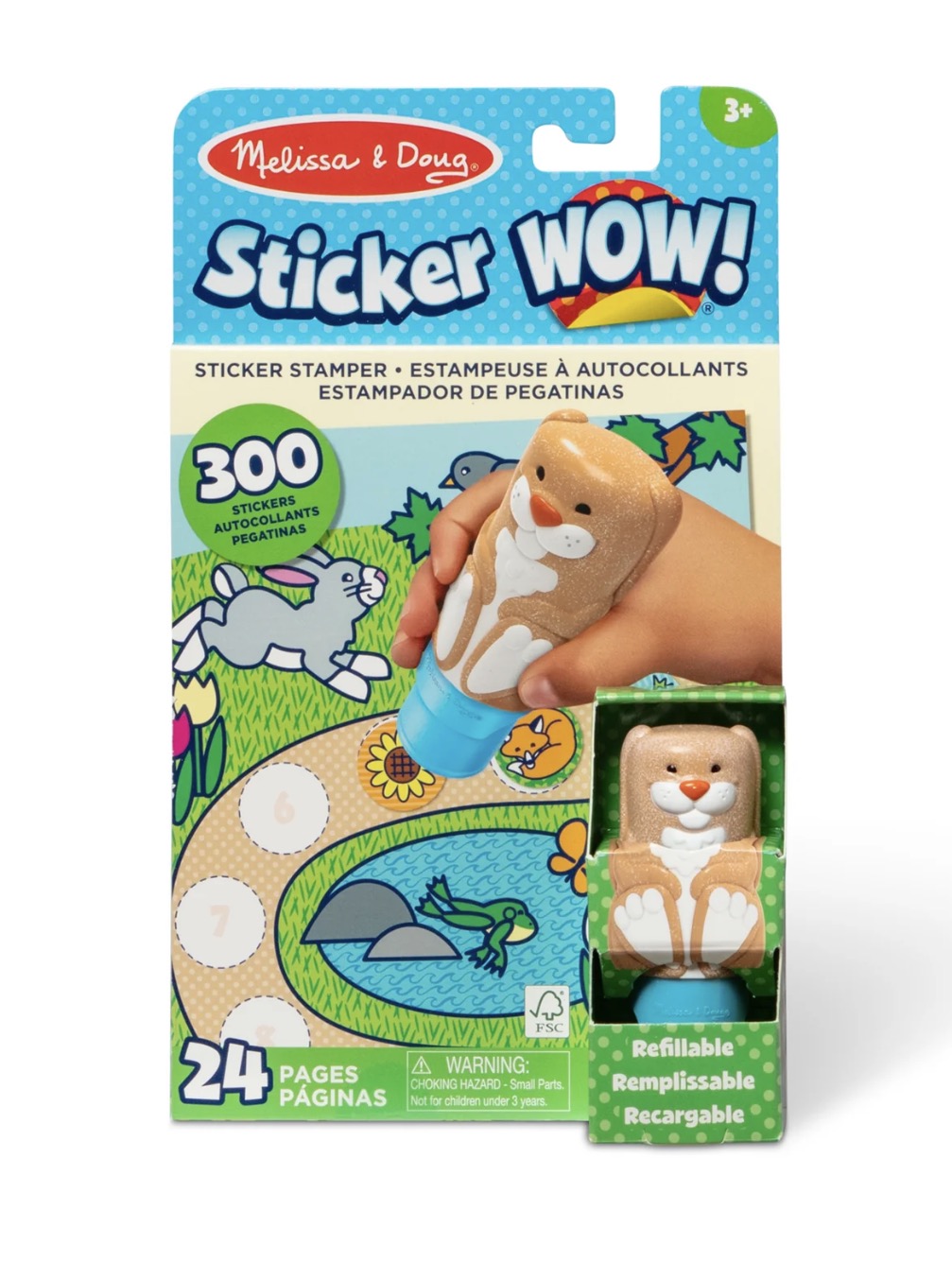 Sticker WOW!™ Activity Pad & Sticker Stamper - Bunny