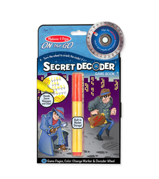 Secret Decoder Game Book - On the Go Travel Activity Book