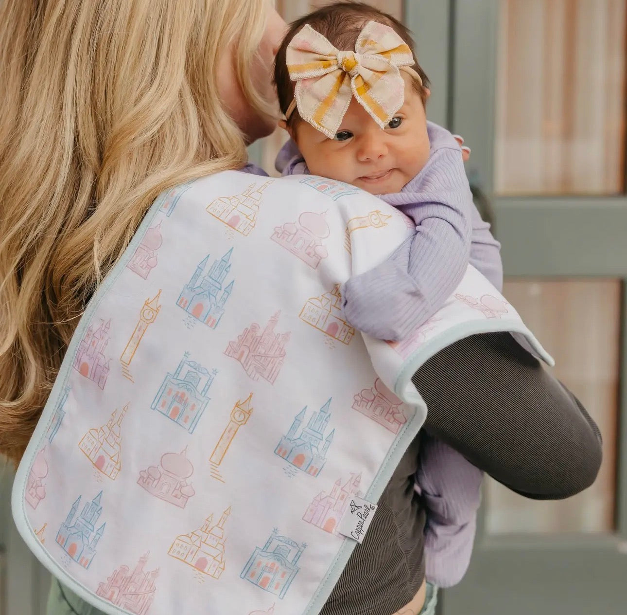 Disney Princess- 3 Pack Premium Burp Cloths