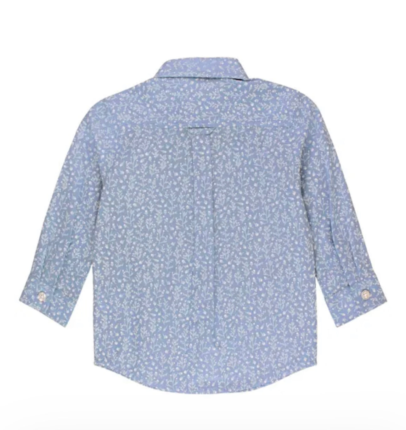 Woodland Berry Frost Long Sleeve Button Down Shirt